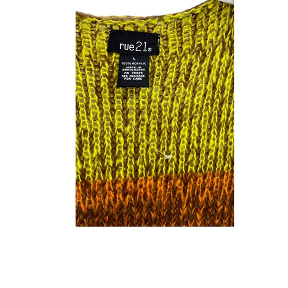 Rue21 Open Front Long Cardigan Size: L - Picture 2 of 4